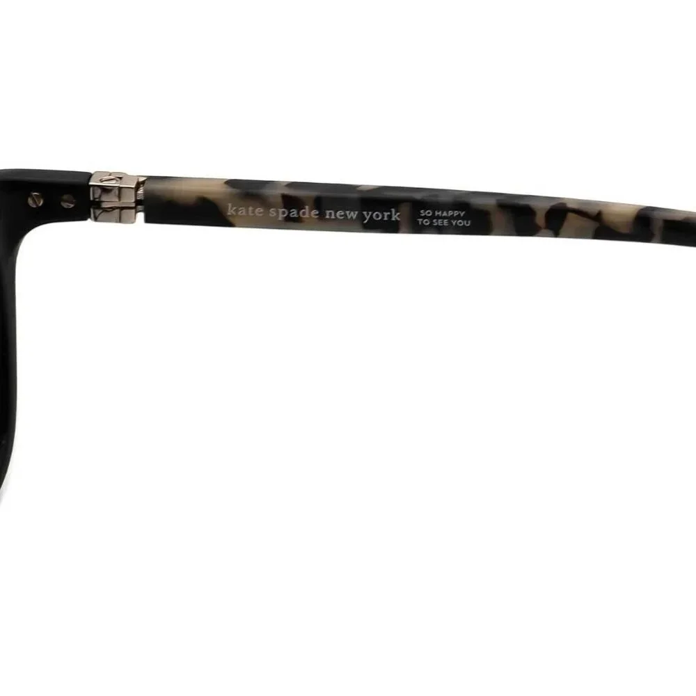 Kate Spade DELACY 07KI Eyeglasses 50-18 130 Black Havana New MSRP $188